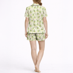 Fairytale Princess Silky Satin Pajama Set for Women