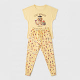 Class Dismissed Golden Retriever Knit Pajama Set for Women — Teacher & Dog Mom Sleepwear