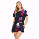 V-Neck Floral Sleep Dress