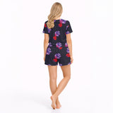 V-Neck Floral Sleep Dress
